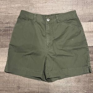 Liz Claiborne Forest Green Women's Cargo Shorts